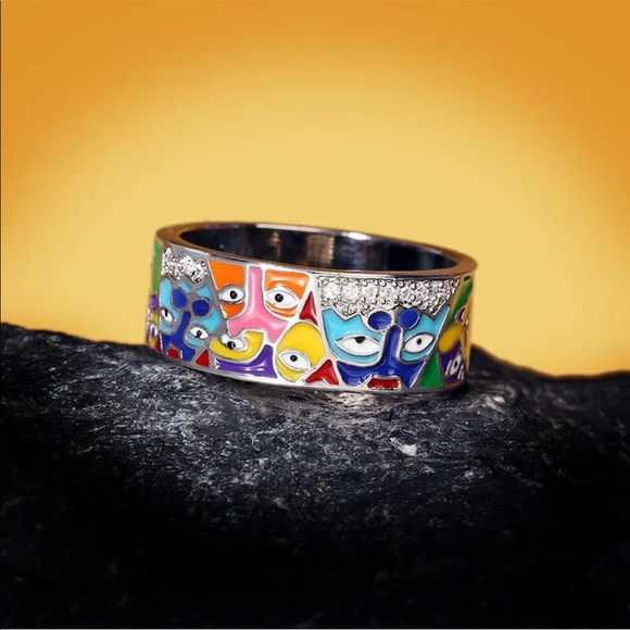 New 925 Silver Cubic Zirconia Ring - Picture 5 of 5